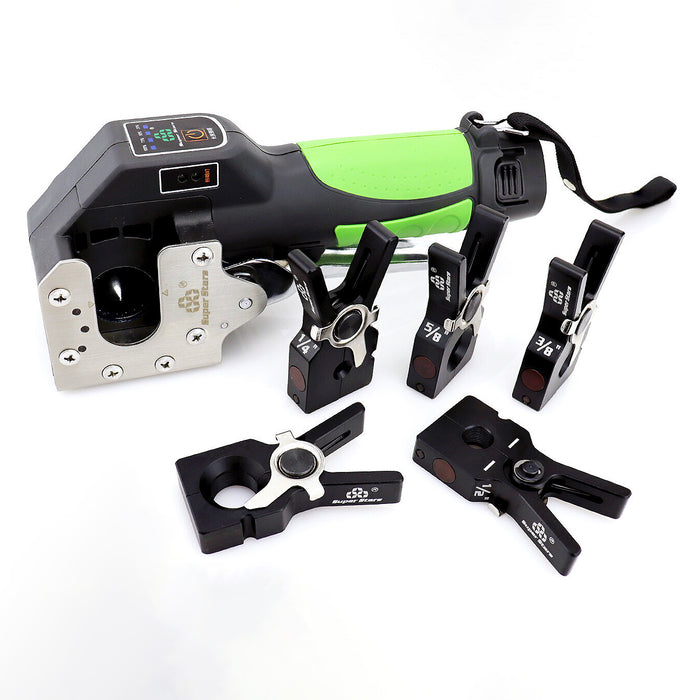 Máy loe ống đồng dùng Pin Super Stars ST-E900M-L, loe ống hệ inch và hệ mét 6mm - 19mm và 1/4 inch - 3/4 inch