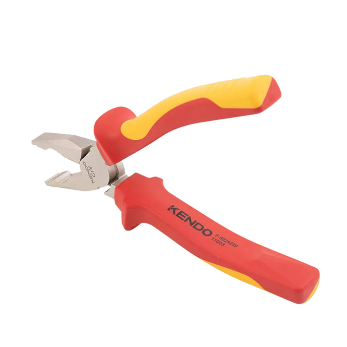 Kìm cách điện 1000V VDE Kendo, chiều dài từ 160mm - 200mm (6 inch - 8 inch), vật liệu thép Cr-V