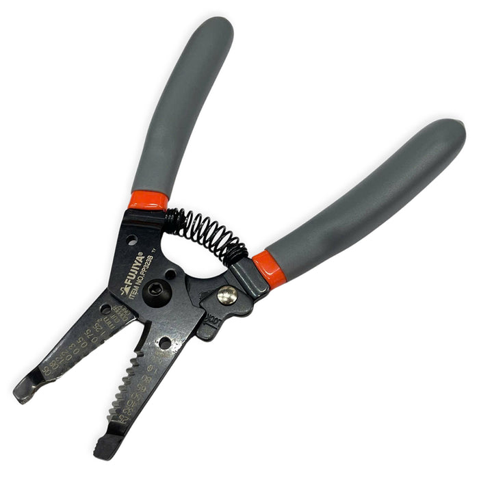 Kìm tuốt dây 165mm (6.5 inch) Fujiya PP323B-165, Type B. Có lò xo trợ lực. Xuất xứ Taiwan