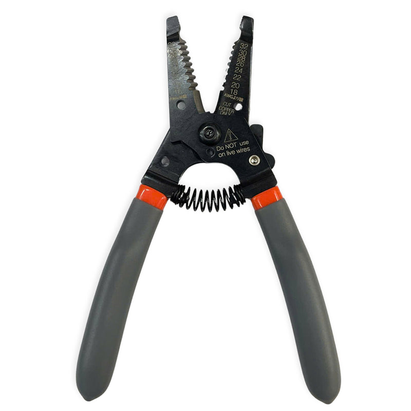 Kìm tuốt dây, có lò xo trợ lực Fujiya PP323B-165 kích thước 165mm, khả năng tuốt từ 0.05mm² - 1.3mm²