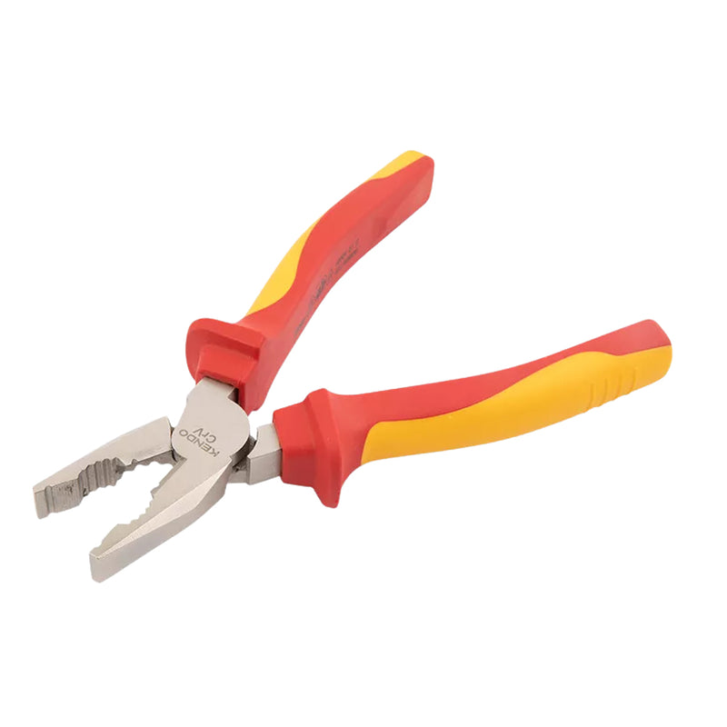 Kìm cách điện 1000V VDE Kendo, chiều dài từ 160mm - 200mm (6 inch - 8 inch), vật liệu thép Cr-V