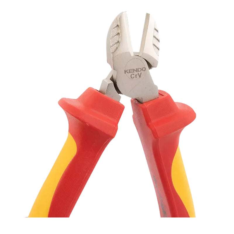 Kìm cắt cách điện 1000V VDE Kendo 11011, chiều dài 160mm (6 inch), vật liệu thép Cr-V