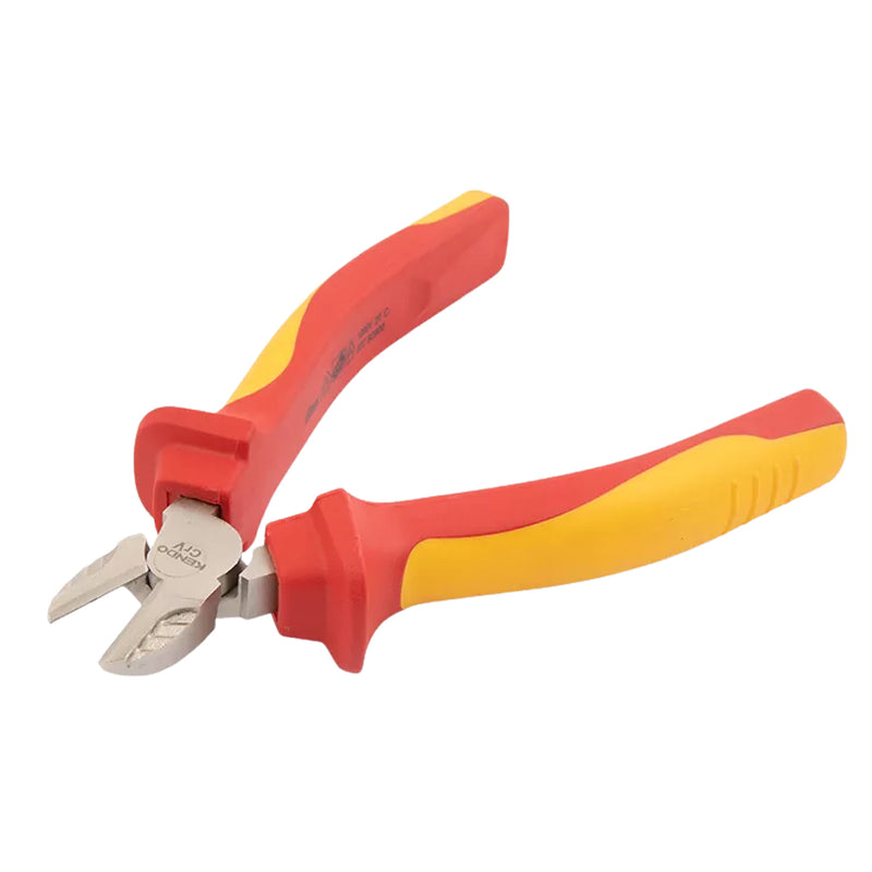 Kìm cắt cách điện 1000V VDE Kendo 11011, chiều dài 160mm (6 inch), vật liệu thép Cr-V