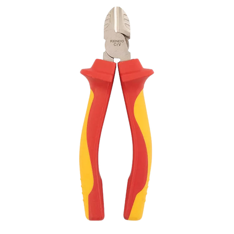 Kìm cắt cách điện 1000V VDE Kendo 11011, chiều dài 160mm (6 inch), vật liệu thép Cr-V