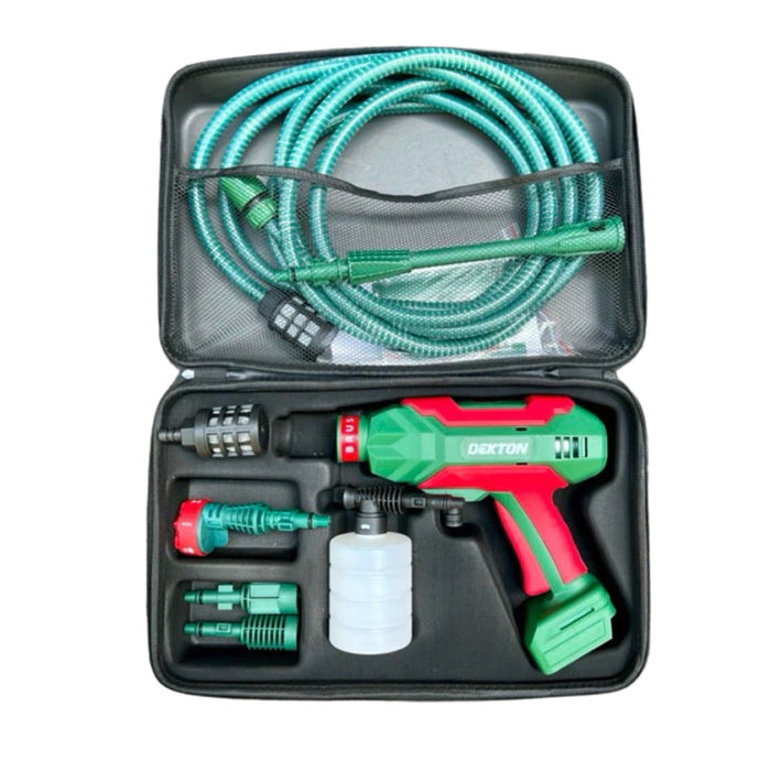 Máy xịt rửa Dekton M21-SRX1401PLUS dùng pin 21V, công suất 300W, áp lực tối đa 50bar (Chỉ có thân máy)