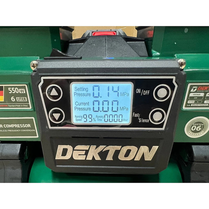 Máy nén khí Dekton M21-NK01BL dùng pin 21V, bình chứa 6 lít (Chỉ có thân máy)