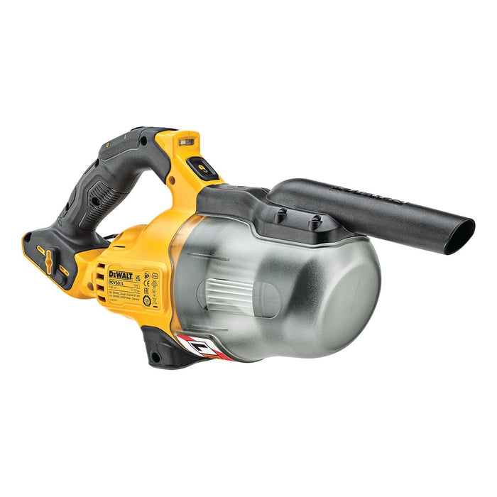 Máy hút bụi Dewalt DCV501LN-B1 dùng Pin 20Vmax, dung tích chứa 0.7L (Chỉ có thân máy, không bao gồm Pin và sạc)