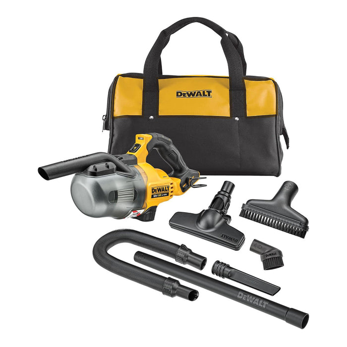 Máy hút bụi Dewalt DCV501LN-B1 dùng Pin 20Vmax, dung tích chứa 0.7L (Chỉ có thân máy, không bao gồm Pin và sạc)