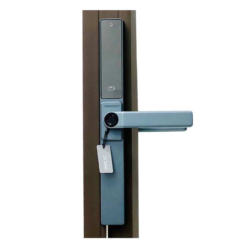 Khóa điện tử Việt Tiệp INNOVITI 28327 tích hợp mở khóa vân tay, mã số, chìa và thẻ từ