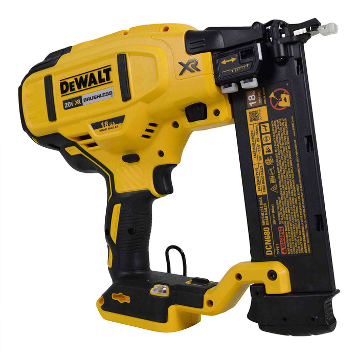 Máy bắn đinh Dewalt DCN680B dùng Pin 20V, kích thước đinh tối đa 54mm