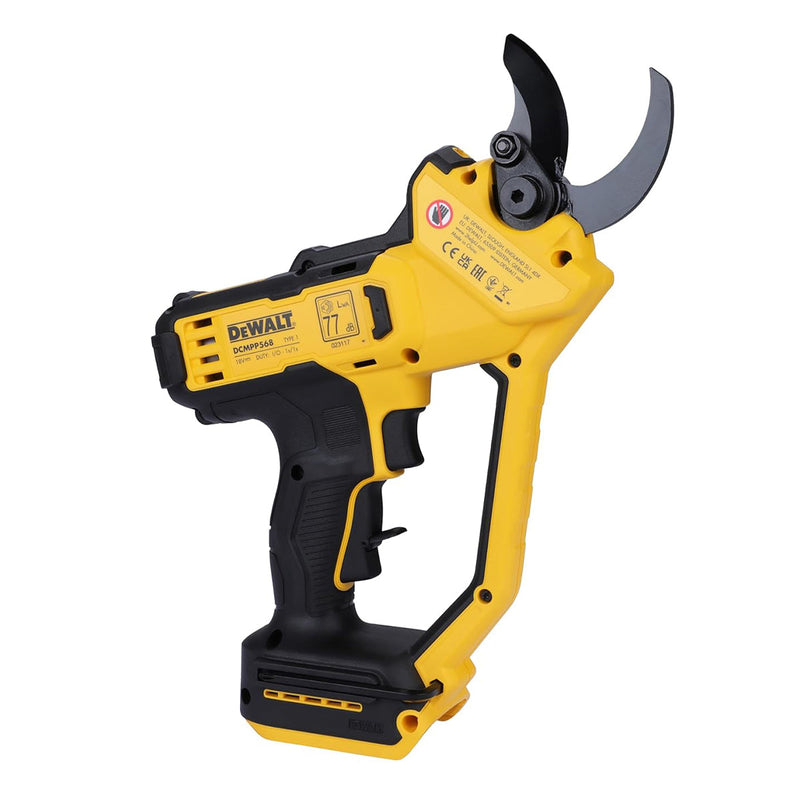 Máy cắt cành Dewalt DCMPP568N-XJ dùng Pin 20V, đường kính cắt 38mm, lưỡi cắt 1.5 inch