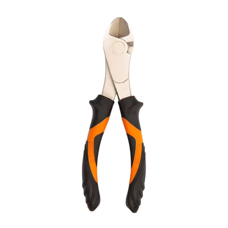 Kìm cắt chéo hạng nặng Kendo 10204 dài 7 inch (180mm) vật liệu thép carbon mạ nickel, hệ chuyên nghiệp