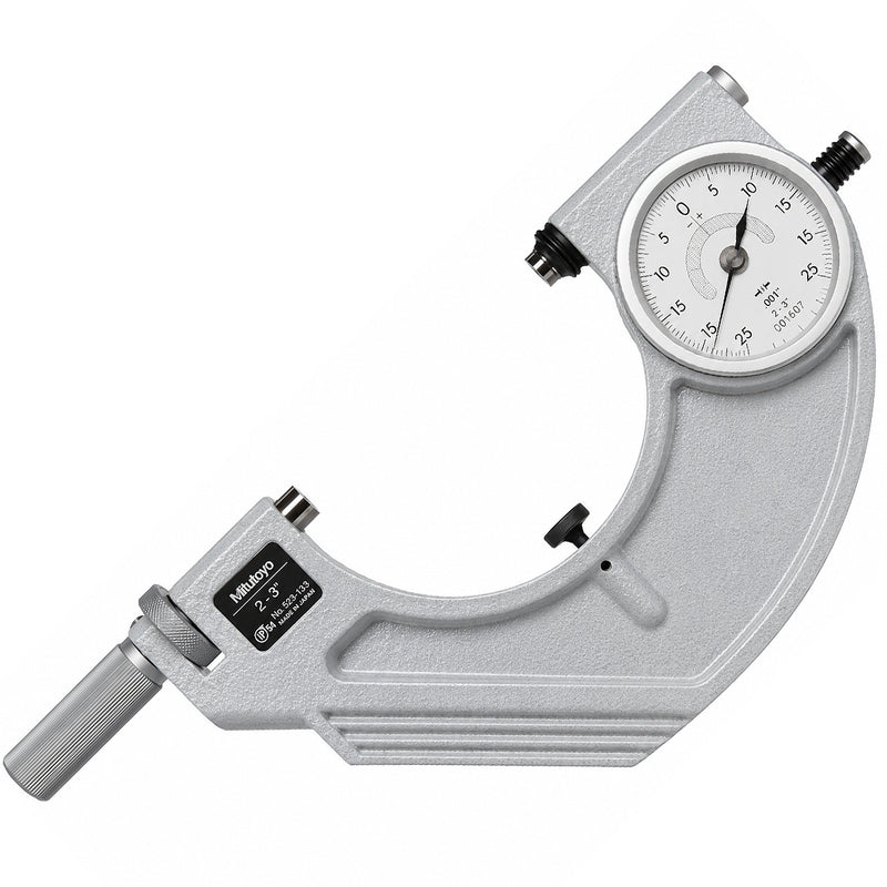 Panme Mitutoyo Series 523 - Dial Snap Micrometers | Panme đo nhanh với đồng hồ chỉ thị, dùng trên giá đỡ