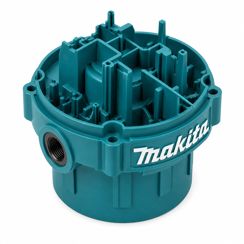 Vỏ máy Makita 141D19-5 màu xanh, phụ tùng chính hãng Bracket Complete