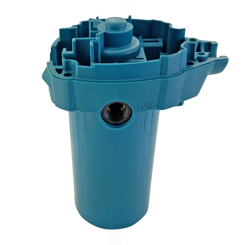 Vỏ máy Makita 141E76-9 Bracket Complete màu xanh, phụ tùng chính hãng
