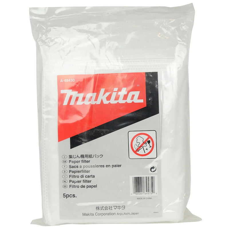 Bộ 5 túi lọc bụi giấy Makita A-48430