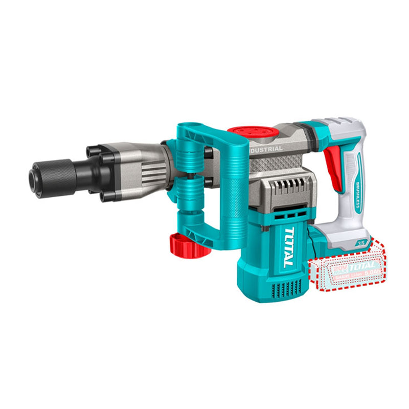Máy đục bê tông Total TDBLI20358 dùng Pin 20V, đuôi lục giác SDS-Hex