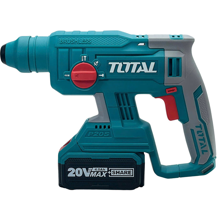 Máy khoan đục dùng Pin 20V TOTAL TRHLI2201/ TRHLI22012