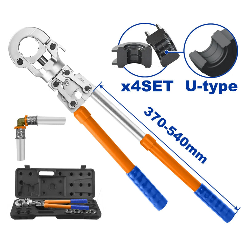 Kìm bấm ép ống thủ công, hàm chữ U Wadfow WHT1D32 dùng cho ống PEX 16mm - 32mm