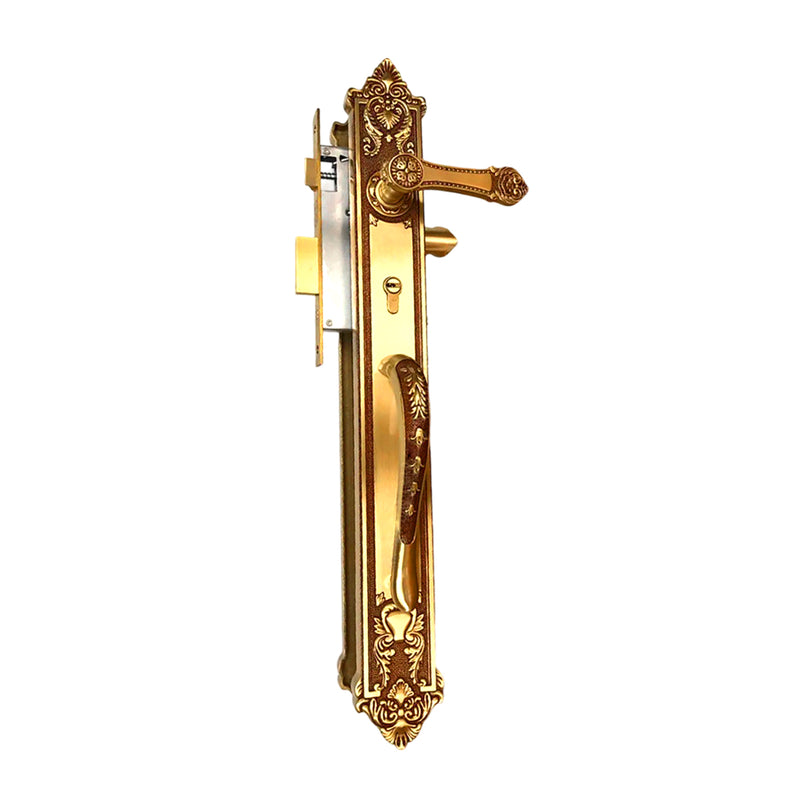 Ổ khóa tay gạt Việt Tiệp 04286 chất liệu bằng đồng với ổ 2 đầu