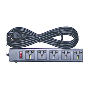 Ổ cắm nối dài SOPOKA 5T đa năng 5 cổng, lõi sứ chống cháy 2200W, có công tắc, dây 2.5m/4.5m