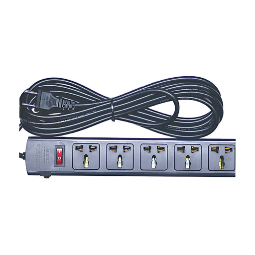 Ổ cắm nối dài SOPOKA 5T đa năng 5 cổng, lõi sứ chống cháy 2200W, có công tắc, dây 2.5m/4.5m