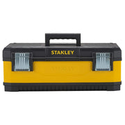 Hộp đựng dụng cụ nhựa kết hợp kim loại mạ kẽm Stanley 1-95-612 1-95-613 1-95-614 chốt khóa kim loại lớn