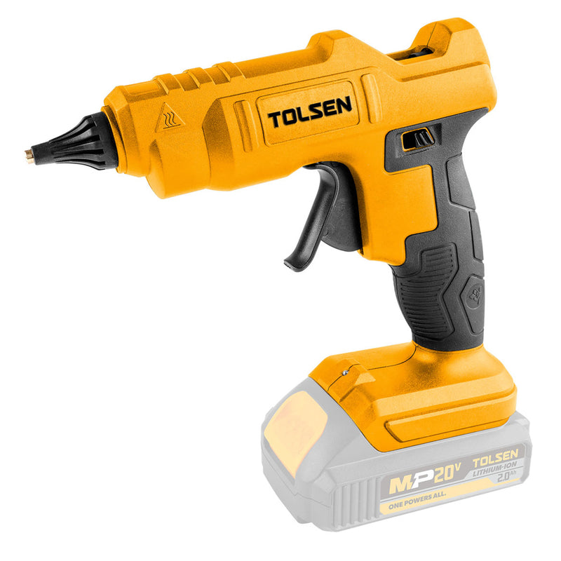 Súng bắn keo Tolsen 87316 dùng Pin 20V (Chỉ thân máy)