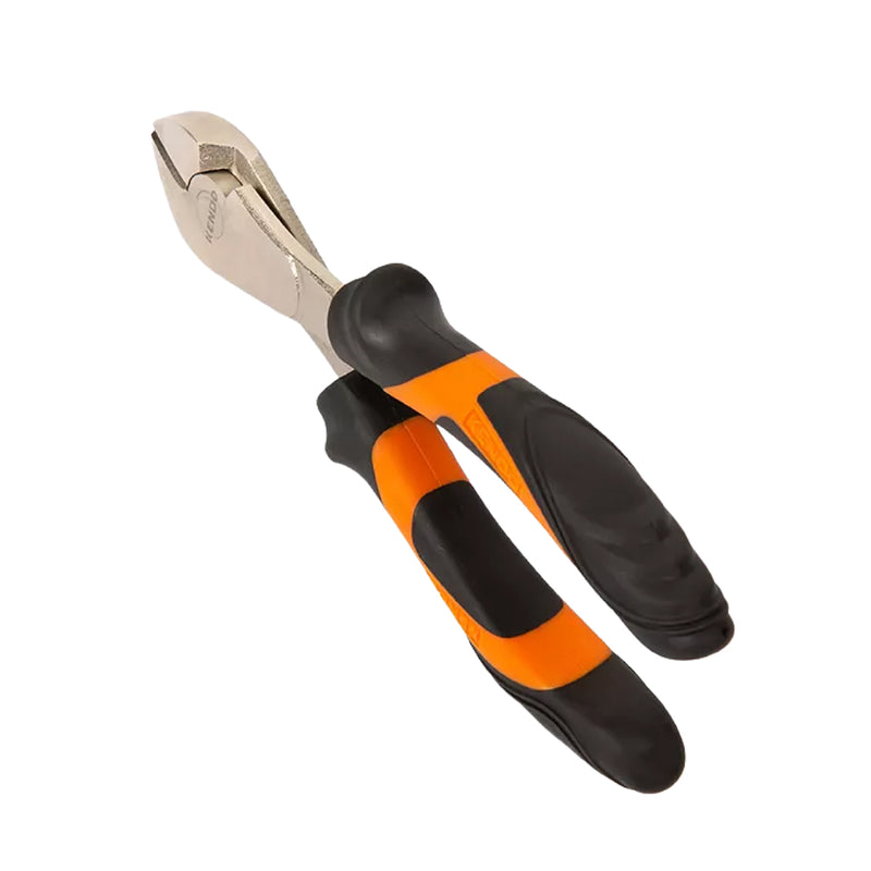 Kìm cắt chéo hạng nặng Kendo 10204 dài 7 inch (180mm) vật liệu thép carbon mạ nickel, hệ chuyên nghiệp