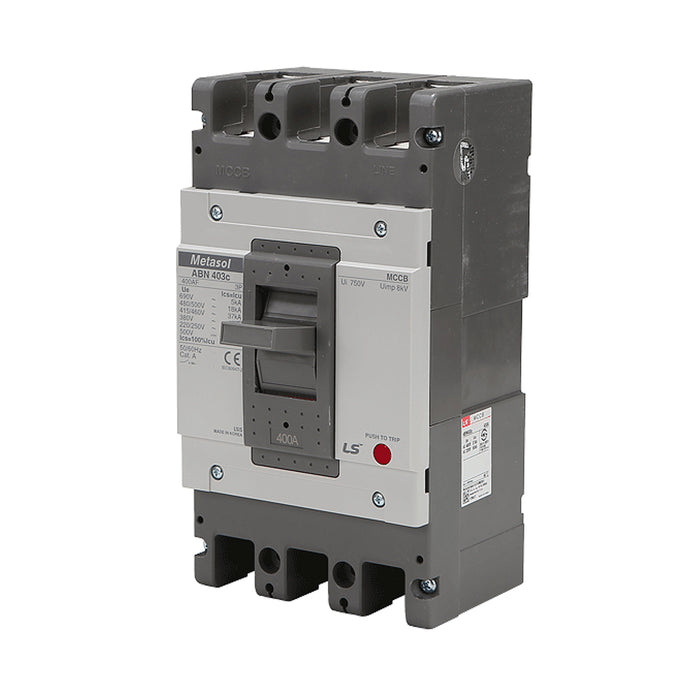 Cầu dao tự động MCCB 3P LS, tải danh định từ 5A ~ 1600A, dòng cắt từ 14kA - 75kA