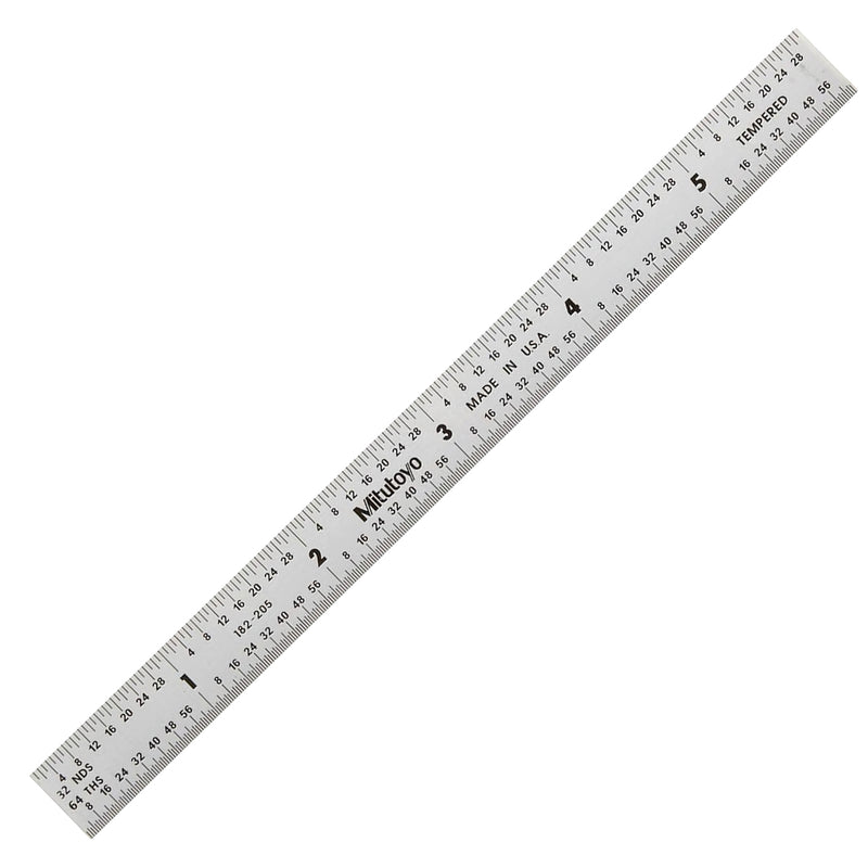Thước lá thép Mitutoyo (Fully Flexible Steel Rules) - SERIES 182 - Thước siêu dẻo, hệ Inch/Mét