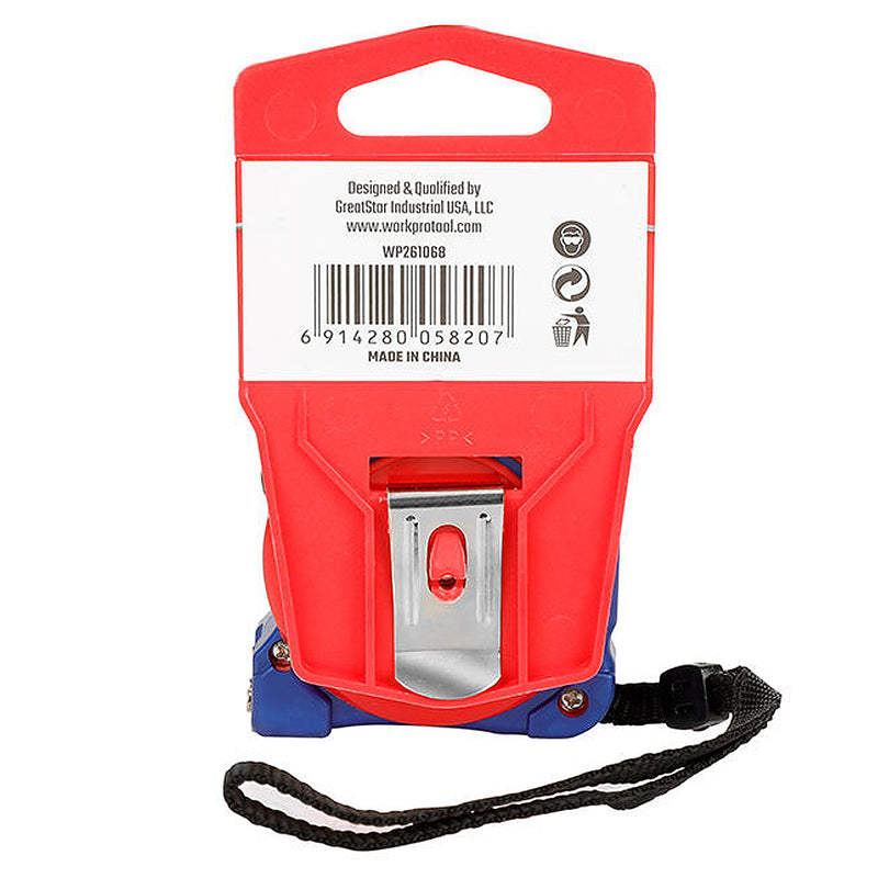 Thước cuộn thép phủ tylon Workpro chiều dài tử 3m - 7.5m
