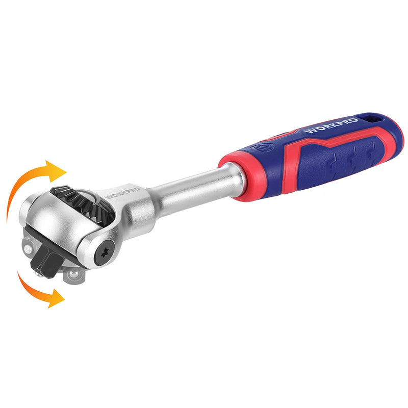Cần siết tự động xoay 270° Workpro WP271039 cốt 1/4 inch