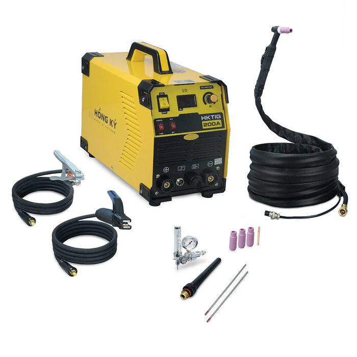 Máy hàn TIG DC và hàn que Hồng Ký Master HKTIG200A 200A/220V