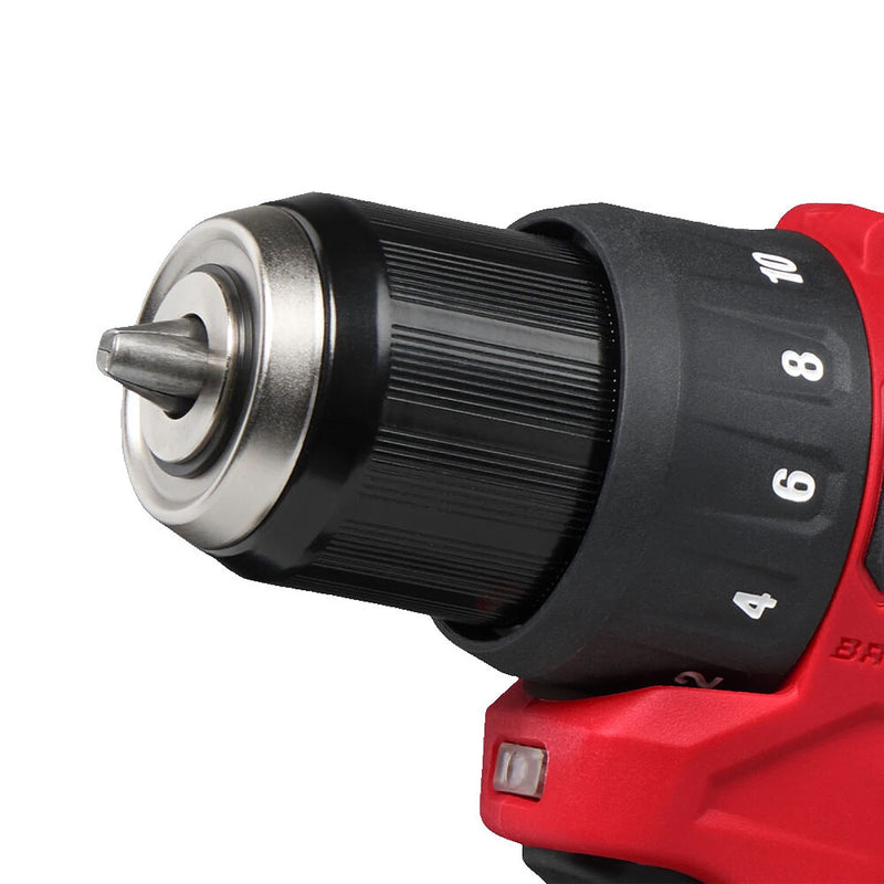 Máy khoan gỗ thép Milwaukee M12 BLDDRC dùng Pin 12V, đầu kẹp 10mm
