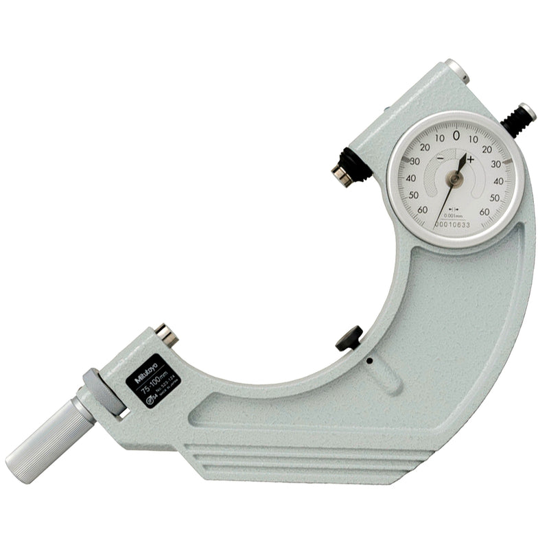 Panme Mitutoyo Series 523 - Dial Snap Micrometers | Panme đo nhanh với đồng hồ chỉ thị, dùng trên giá đỡ