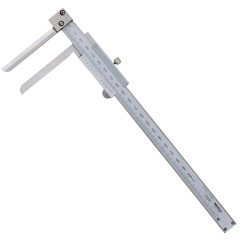Thước kẹp cơ Mitutoyo Series 536, Inside Vernier Caliper - Knife-edge, Chuyên đo lòng trong, hàm kẹp lưỡi dao mảnh
