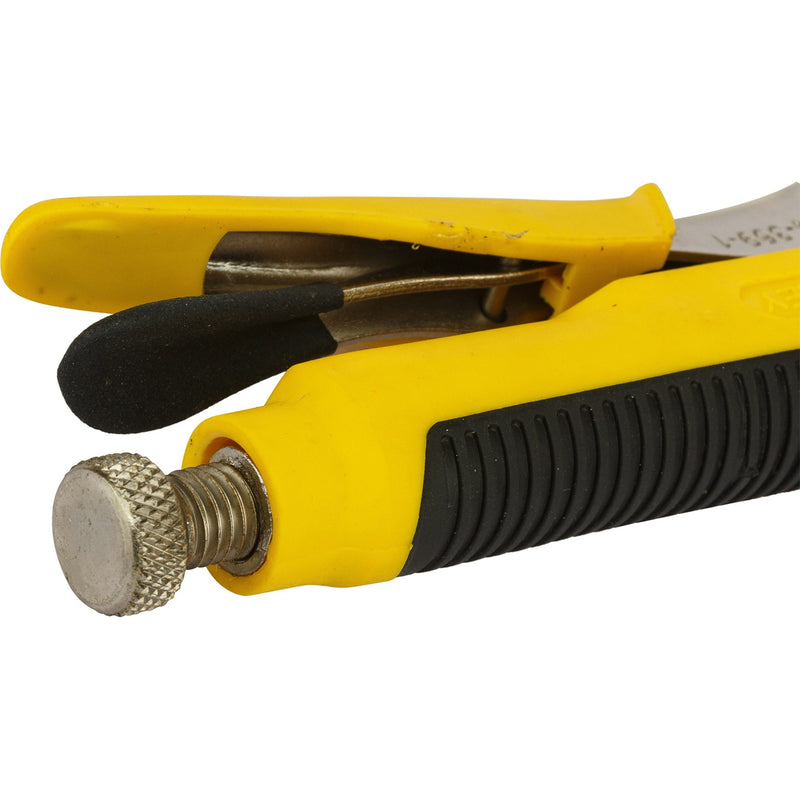 Kìm bấm chết hàm cong, tay cầm bọc cao su chống trượt Stanley 84-369-1-S chiều dài 254mm
