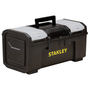 Hộp đựng dụng cụ 19 inch Stanley STST19420 trang bị khóa One-Touch và ngăn chứa phụ kiện tháo rời trên nắp
