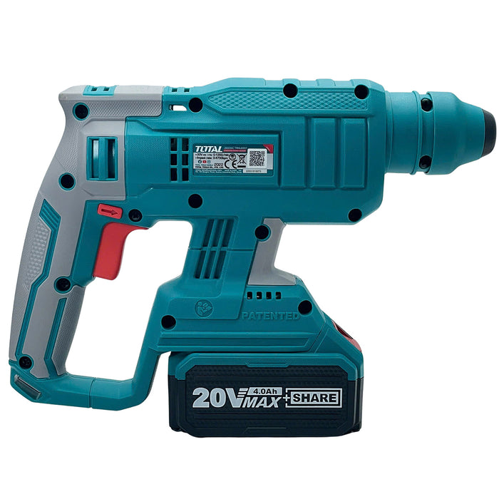 Máy khoan đục dùng Pin 20V TOTAL TRHLI2201/ TRHLI22012