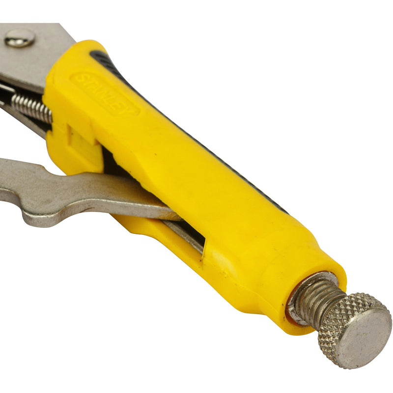 Kìm bấm chết hàm cong, tay cầm bọc cao su chống trượt Stanley 84-369-1-S chiều dài 254mm