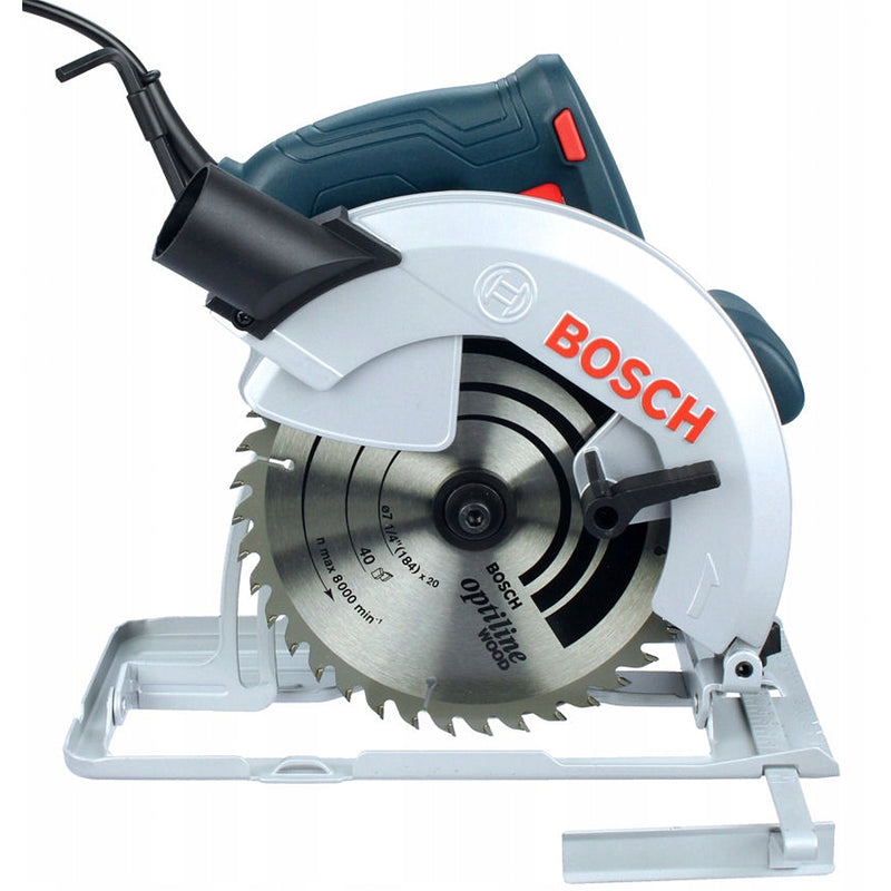 Máy cưa đĩa Bosch GKS 140 công suất 1,400W, đường kính lưỡi 184mm mã số 06016B30K1