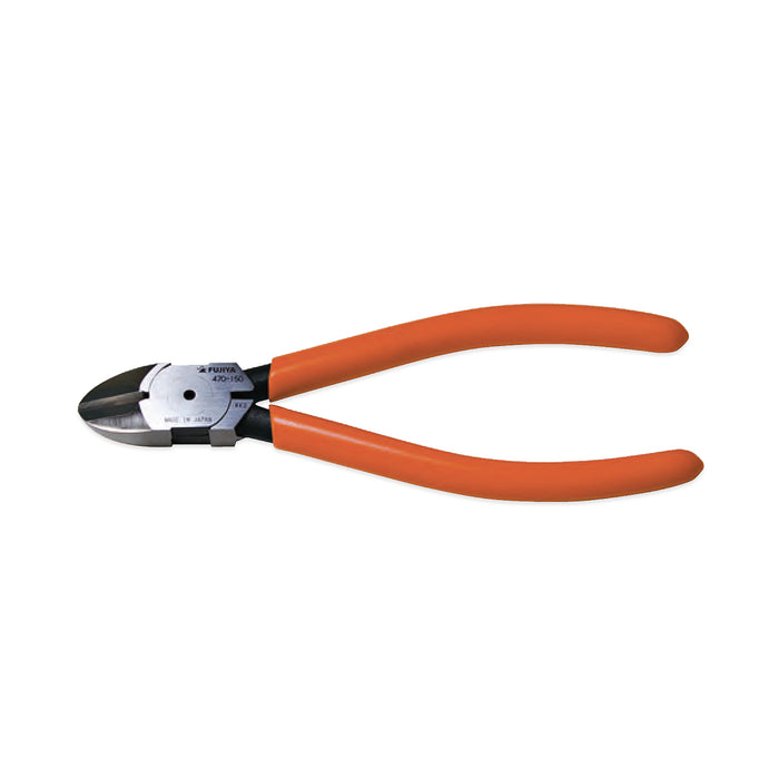 Kìm cắt chéo hạng nặng 150mm (6 inch) Fujiya 470-150, lưỡi cắt carbide cao cấp. Tiêu chuẩn RoHS. Xuất xứ Nhật Bản