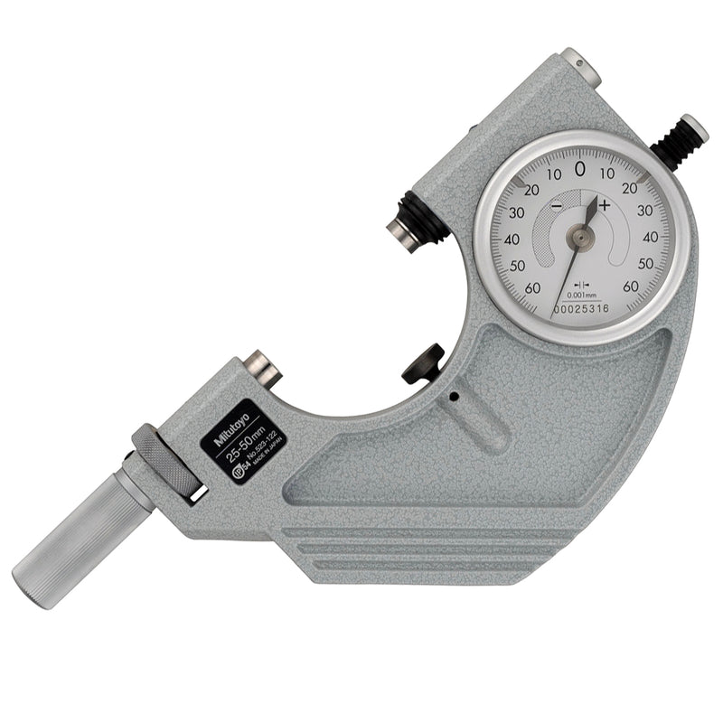 Panme Mitutoyo Series 523 - Dial Snap Micrometers | Panme đo nhanh với đồng hồ chỉ thị, dùng trên giá đỡ