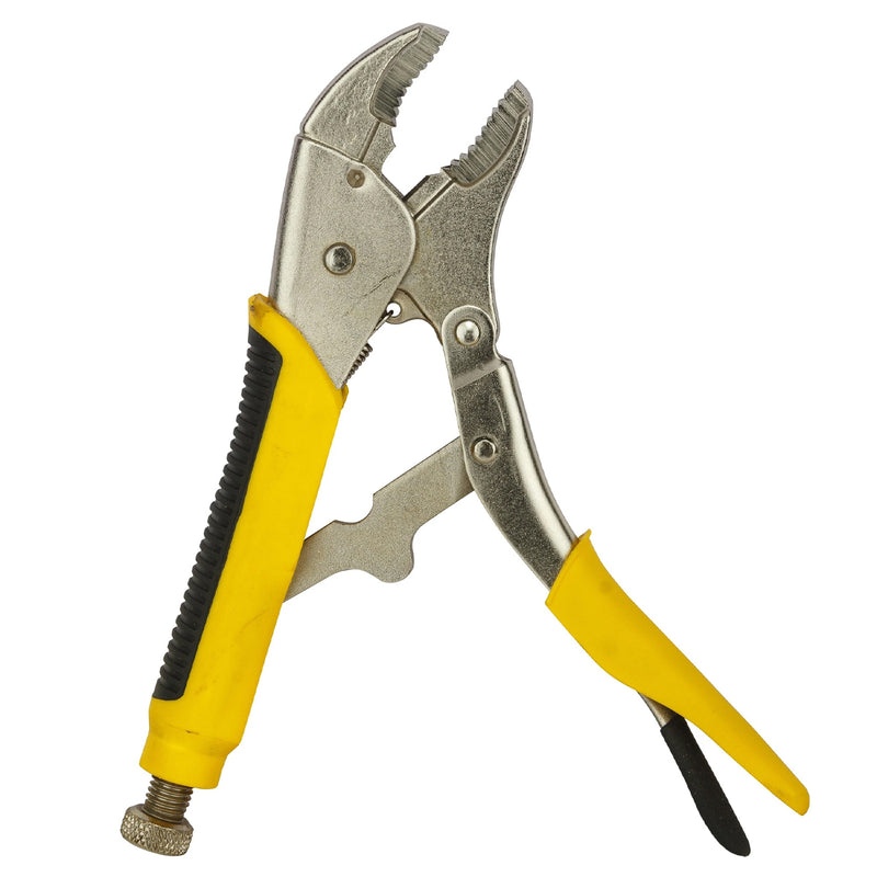 Kìm bấm chết hàm cong, tay cầm bọc cao su chống trượt Stanley 84-369-1-S chiều dài 254mm
