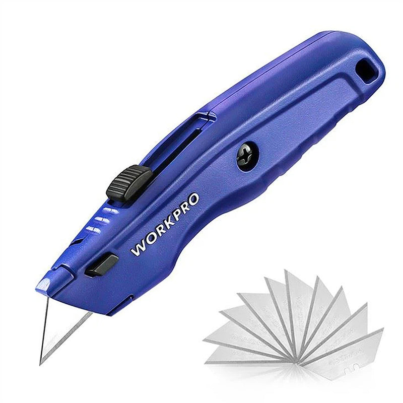Dao rọc đa năng thân nhôm, thay lưỡi nhanh (Có nhiều màu để chọn lựa) Workpro