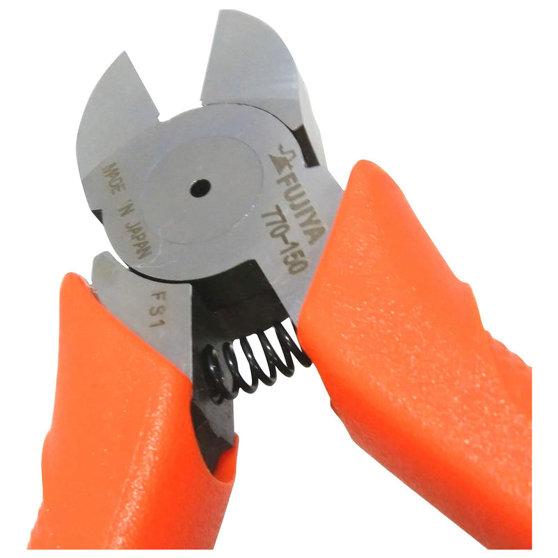Kìm cắt có lò xo trợ lực, lưỡi cong nhẹ Fujiya 770 Series kích thước từ 150mm - 200mm