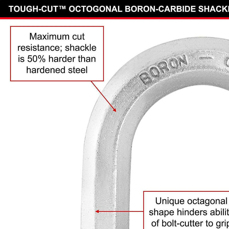 Ổ khóa treo Master Lock M15XDLF cao cấp, thân khóa bằng thép lá 64mm