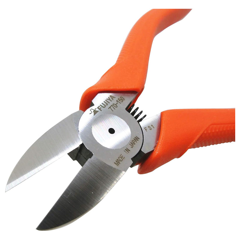 Kìm cắt có lò xo trợ lực, lưỡi cong nhẹ Fujiya 770 Series kích thước từ 150mm - 200mm