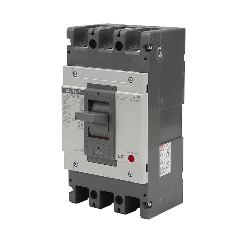 Cầu dao tự động MCCB 3P LS, tải danh định từ 5A ~ 1600A, dòng cắt từ 14kA - 75kA